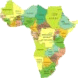 Länder Schwarzafrikas