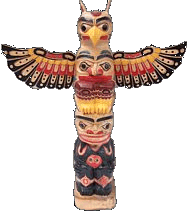 Totem Pfahl