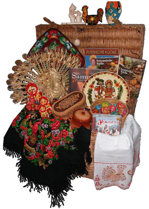 Kunsthandwerk, Kochb&uuml;cher, Gew&uuml;rze & Spezialit&auml;ten aus Russland