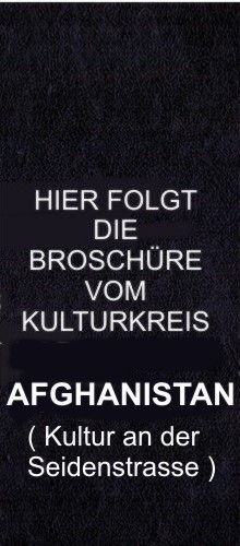 Kulturkreis: Afghanistan Broschüre