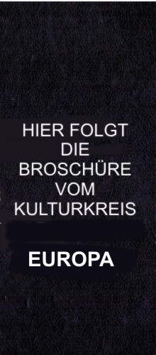 Kulturkreis: Europa Broschüre