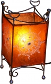 Leder-Lampe