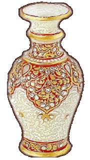 Marmor-Vasen
