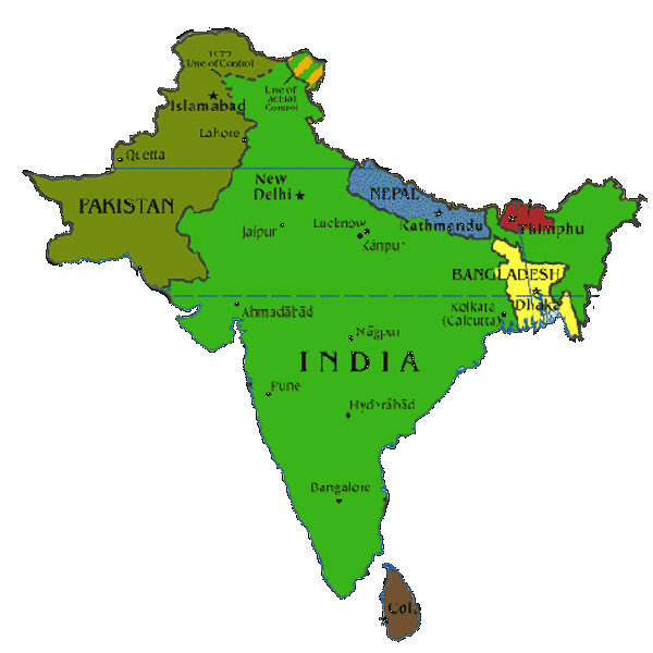 Info-Indischer Subkontinent